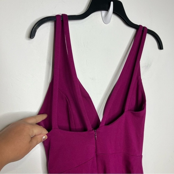 Lulus magenta sexy skater dress size medium - Picture 9 of 10